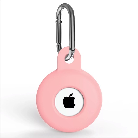 Silicone case for apple airtag with clip
